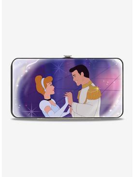Disney Cinderella Prince Ball Scene Crown Icon Hinged Wallet, , hi-res