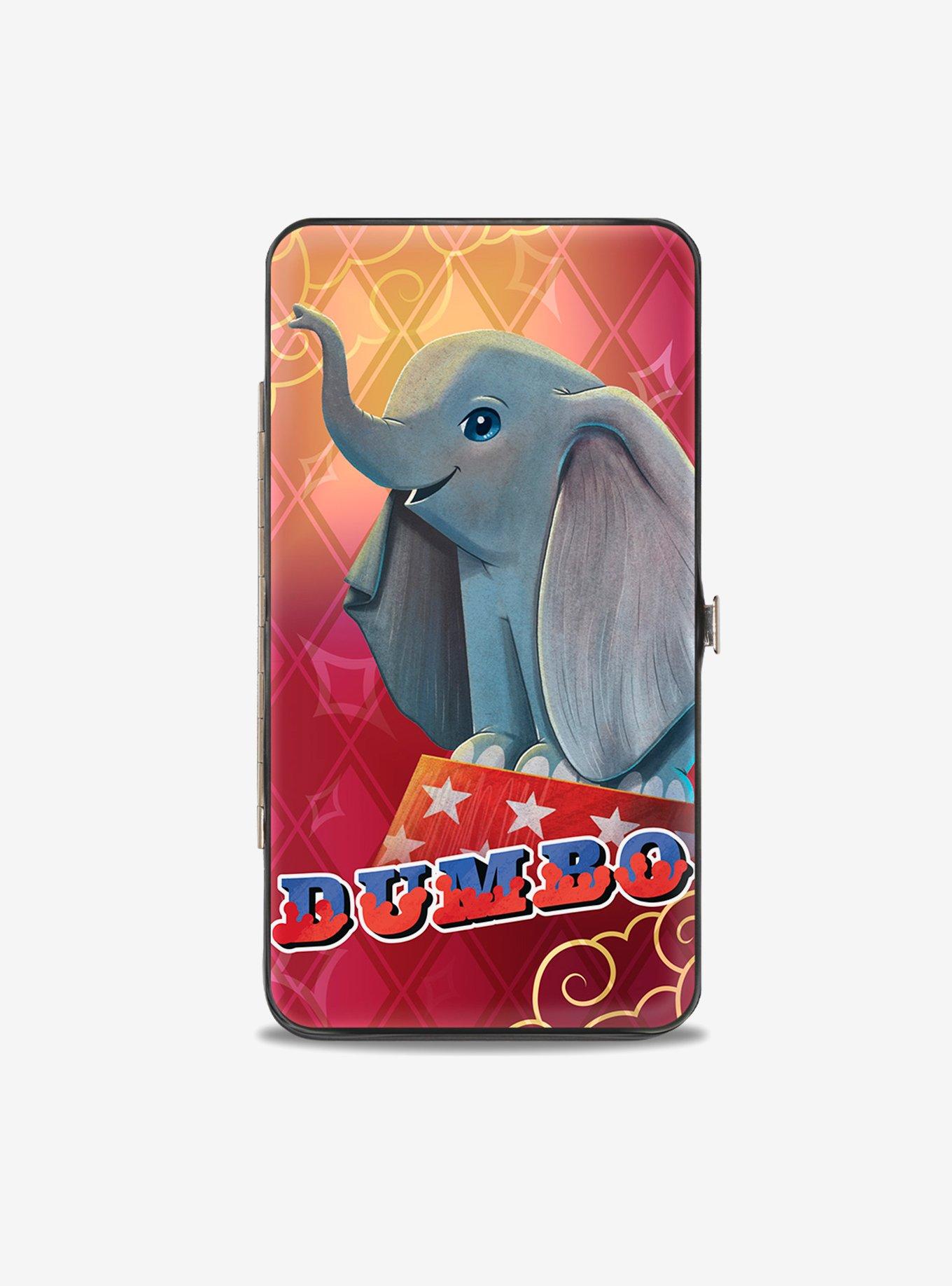 Disney Dumbo Circus Stand Pose Diamonds Hinged Wallet, , hi-res