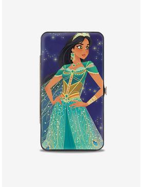 Disney Jasmine Standing Pose Stars Hinged Wallet, , hi-res
