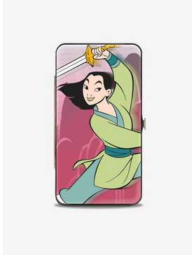 Disney Mulan Sword Action Pose Hinged Wallet, , hi-res