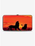 Disney The Lion King Hakuna Matata Simba Pumbaa Timon Sunset Silhouette Hinged Wallet, , hi-res