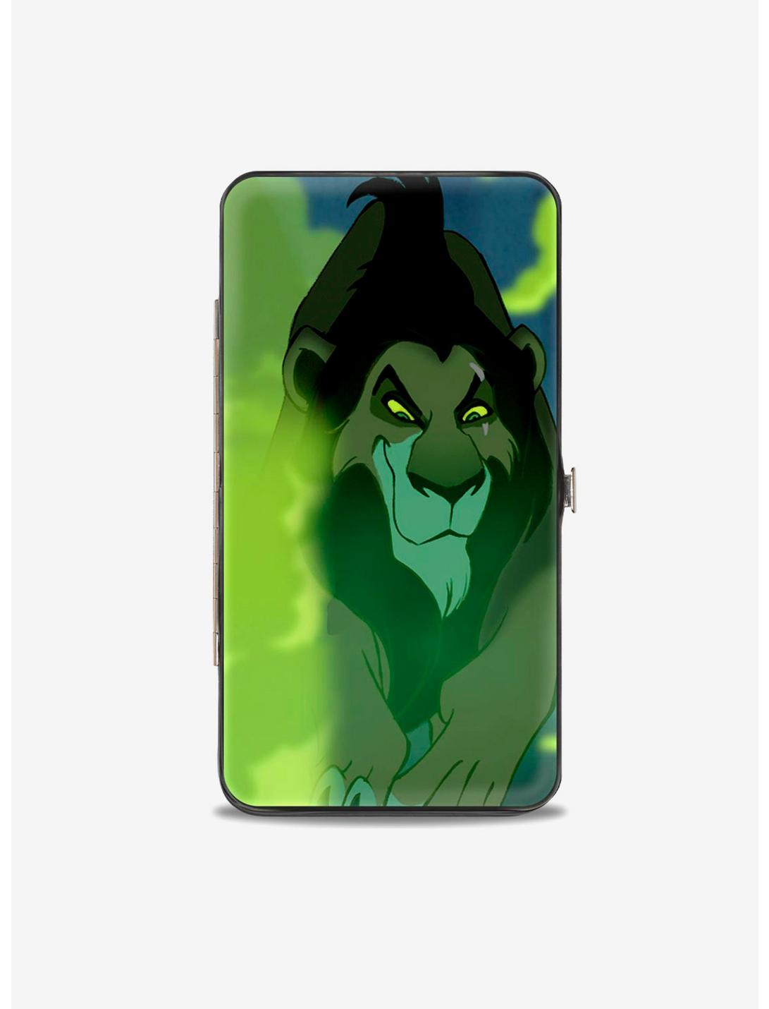 Disney The Lion King Scar Lurking Pose Hinged Wallet, , hi-res