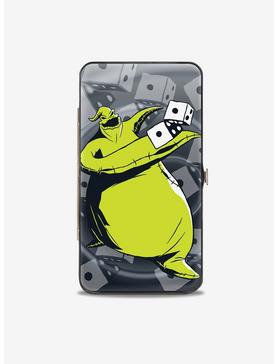 The Nightmare Before Christmas Oogie Boogie Rolling Dice Pose Scattered Dice Hinged Wallet, , hi-res