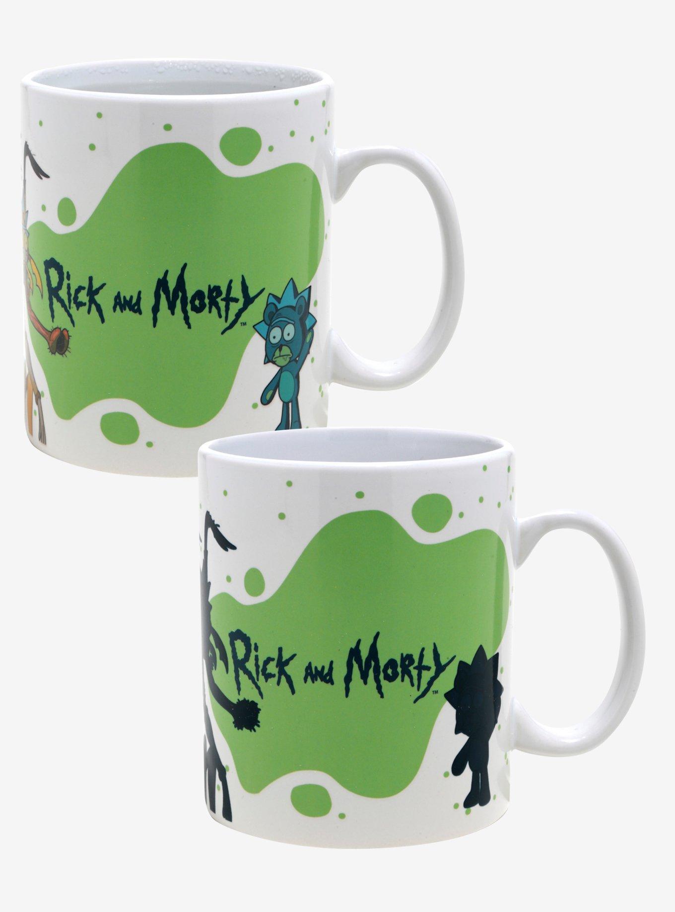 Rick And Morty Shrimp Rick Teddy Rick Heat Reveal Mug, , hi-res