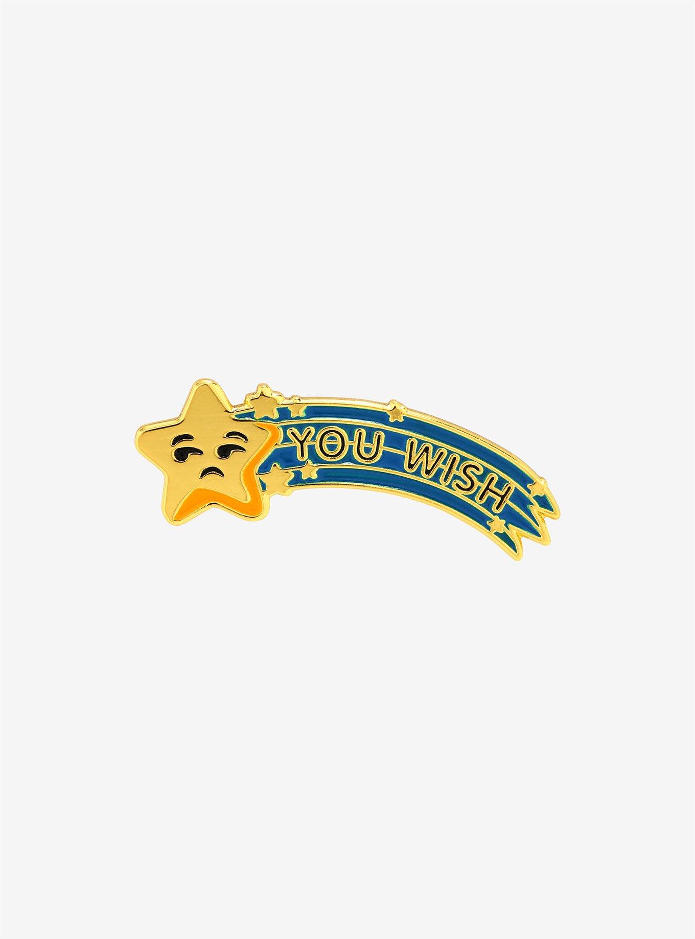 You Wish Star Enamel Pin, , hi-res