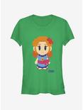 Nintendo The Legend of Zelda: Link's Awakening Marin Avatar Color Girls T-Shirt, KELLY, hi-res