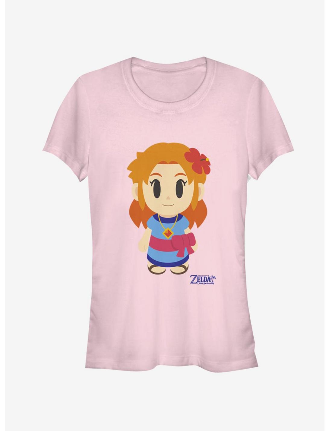 Nintendo The Legend of Zelda: Link's Awakening Marin Avatar Color Girls T-Shirt, LIGHT PINK, hi-res