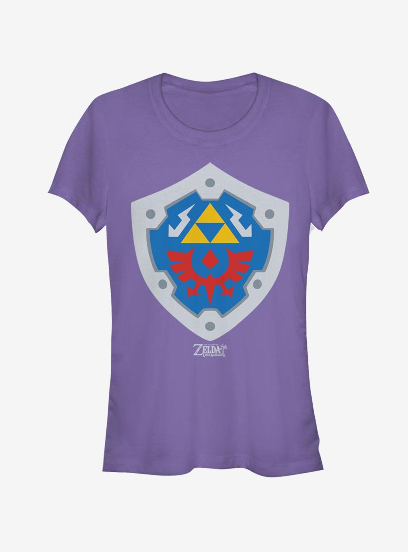 Nintendo The Legend of Zelda: Link's Awakening Hylian Shield Girls T-Shirt, , hi-res