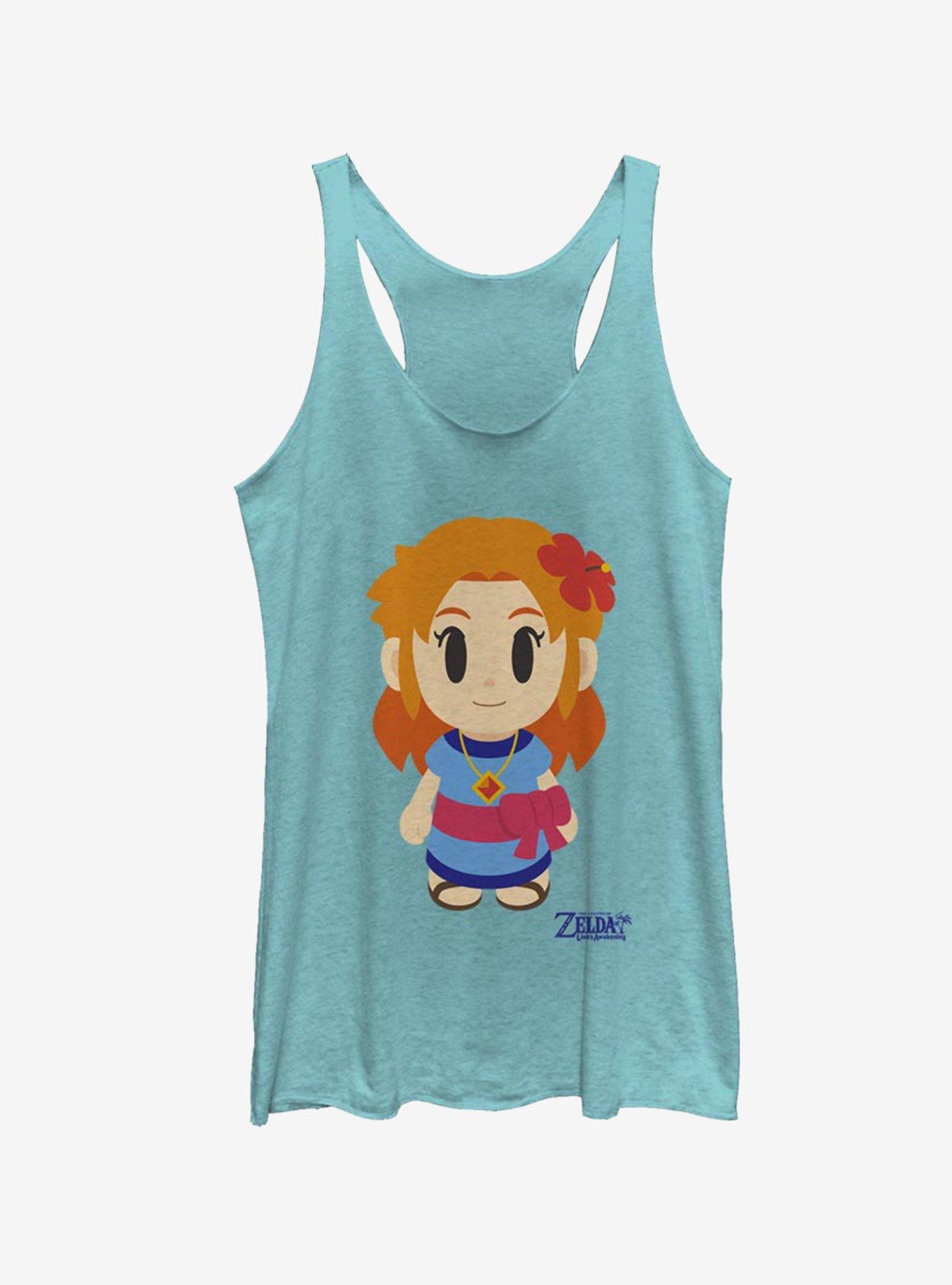 Nintendo The Legend of Zelda: Link's Awakening Marin Avatar Color Girls Tank, TAHI BLUE, hi-res