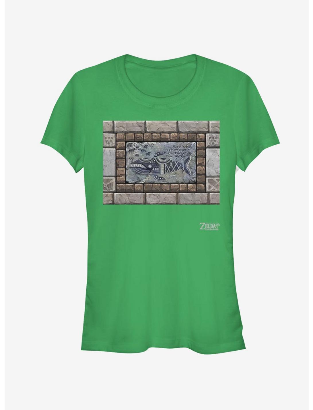 Nintendo The Legend of Zelda: Link's Awakening Whale Tablet Girls T-Shirt, KELLY, hi-res