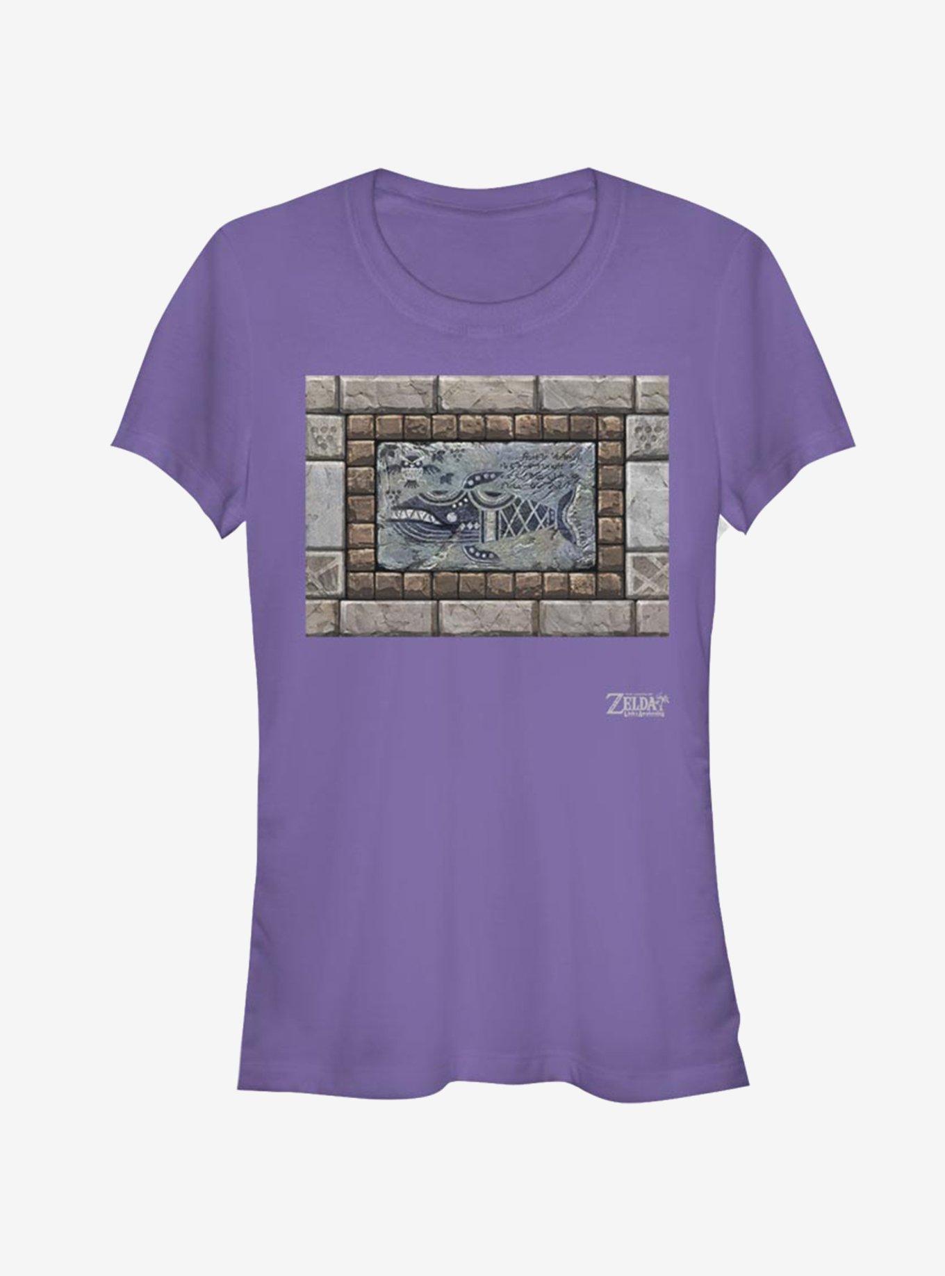 Nintendo The Legend of Zelda: Link's Awakening Whale Tablet Girls T-Shirt, PURPLE, hi-res