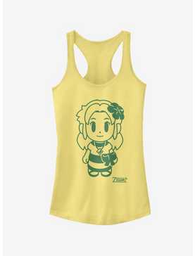 Nintendo The Legend of Zelda: Link's Awakening Miran Avatar Outline Girls T-Shirt, , hi-res