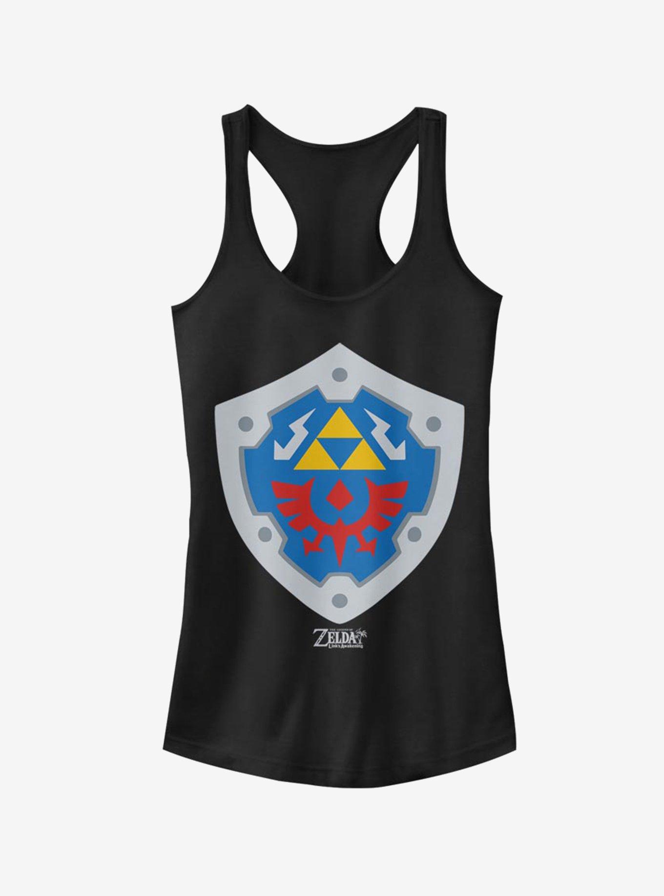 Nintendo The Legend of Zelda: Link's Awakening Hylian Shield Girls Tank, , hi-res