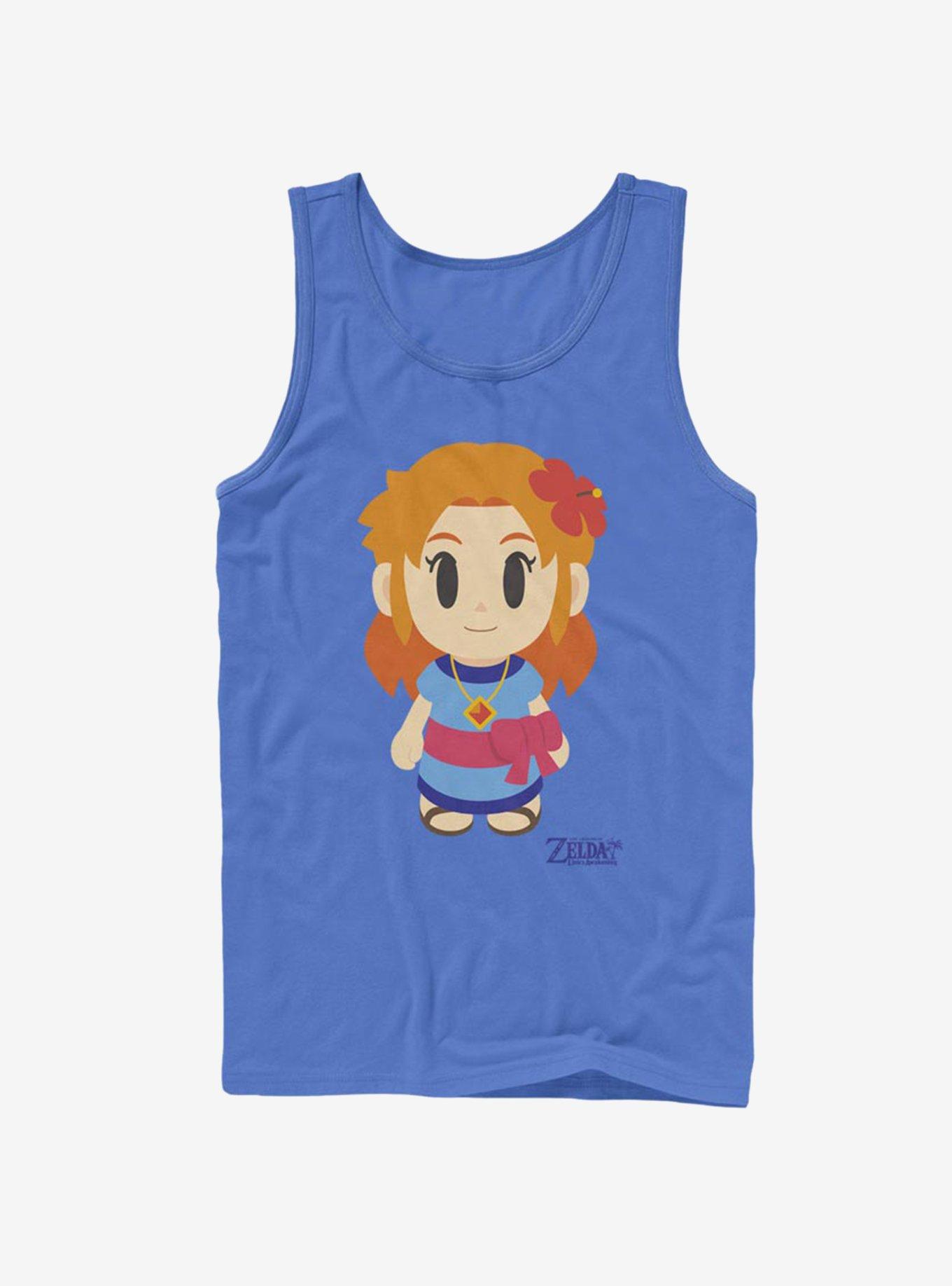 Nintendo The Legend of Zelda: Link's Awakening Marin Avatar Color Tank, ROYAL, hi-res