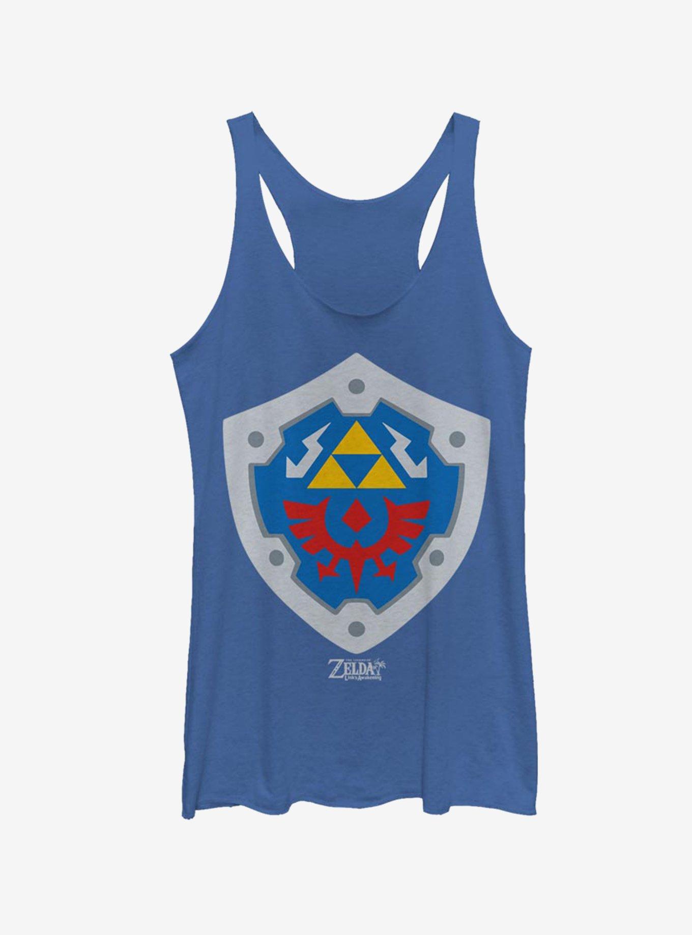 Nintendo The Legend of Zelda: Link's Awakening Hylian Shield Girls Tank, , hi-res