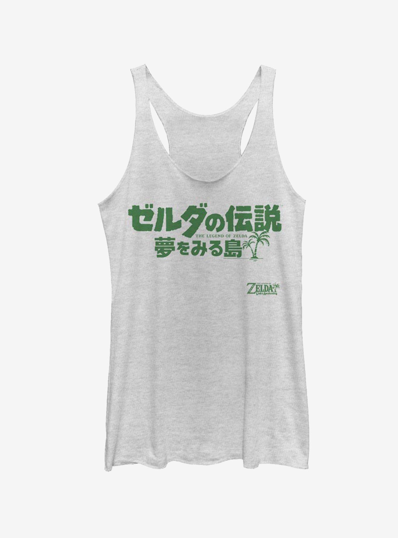 Nintendo The Legend of Zelda: Link's Awakening Japanese Logo Girls Tank, , hi-res