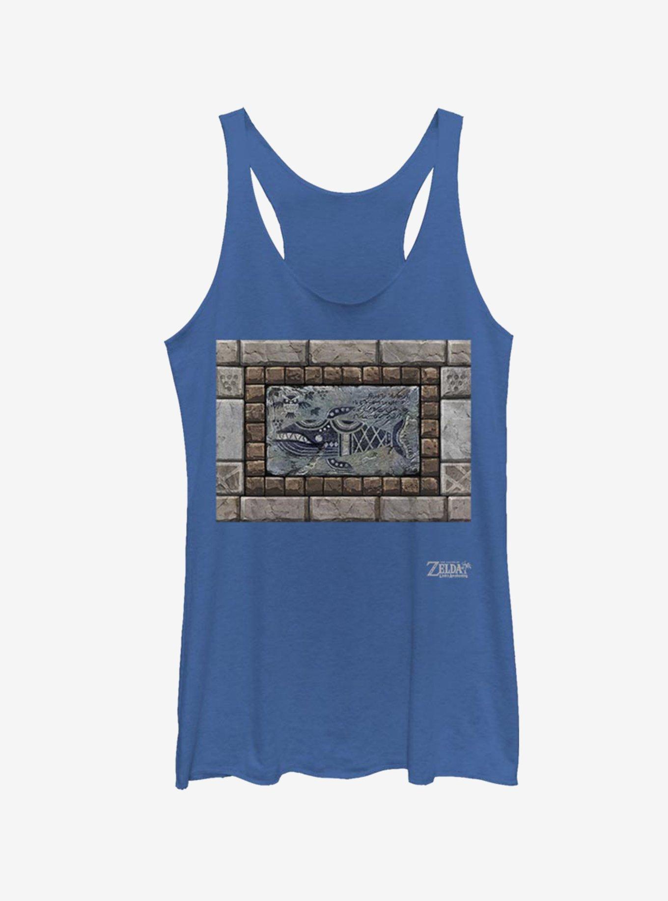 Nintendo The Legend of Zelda: Link's Awakening Whale Tablet Girls Tank, ROY HTR, hi-res