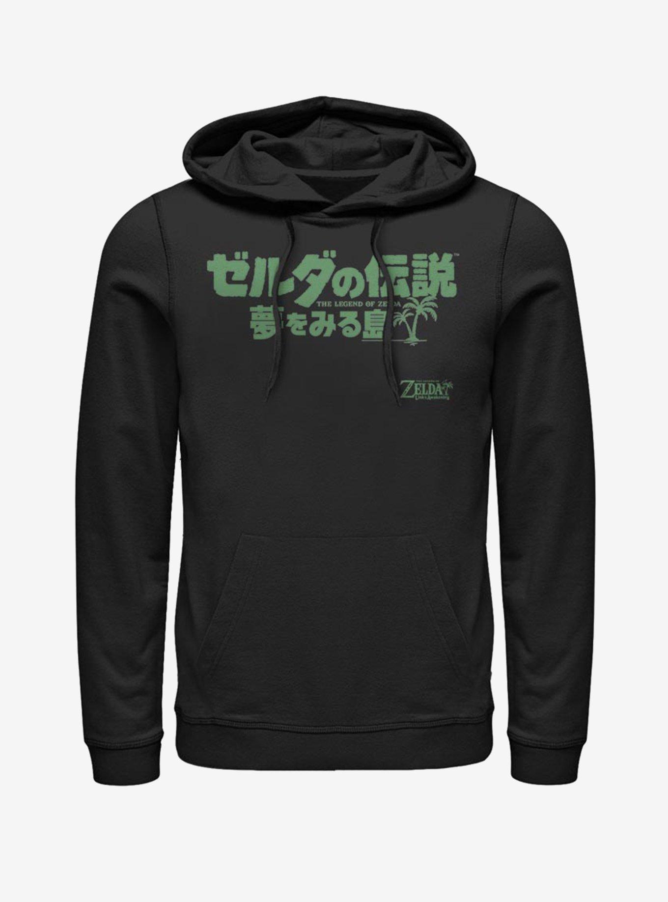 Nintendo The Legend of Zelda: Link's Awakening Japanese Logo Hoodie, , hi-res