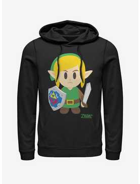 Nintendo The Legend of Zelda: Link's Awakening Link Avatar Color Hoodie , , hi-res