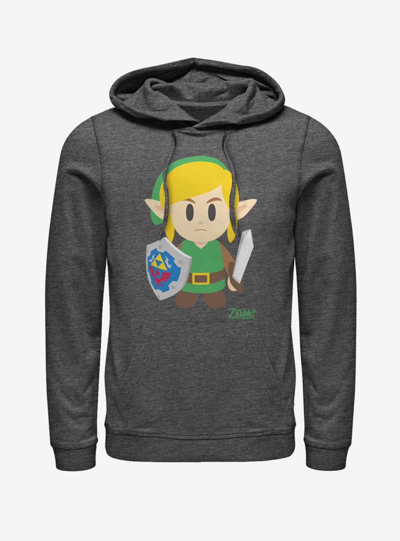 Nintendo The Legend of Zelda: Link's Awakening Link Avatar Color Hoodie , , hi-res