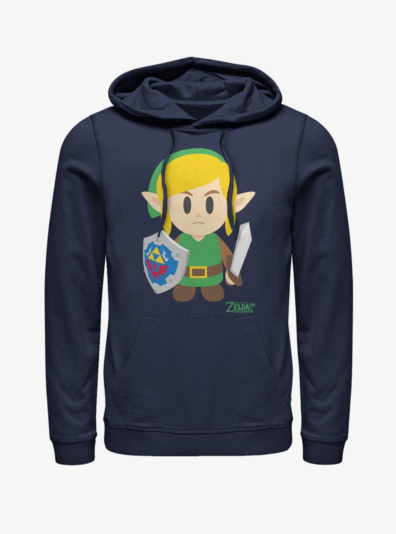 Nintendo The Legend of Zelda: Link's Awakening Link Avatar Color Hoodie , , hi-res