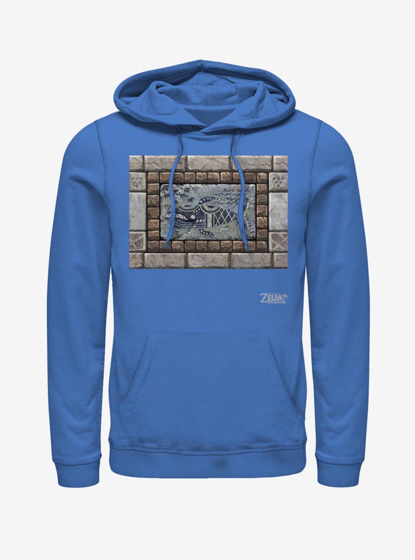 Nintendo The Legend of Zelda: Link's Awakening Whale Tablet Hoodie, ROYAL, hi-res