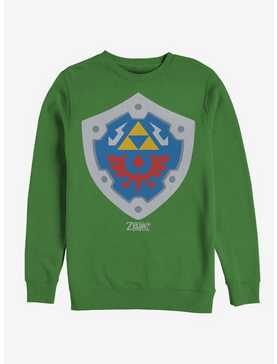Nintendo The Legend of Zelda: Link's Awakening Hylian Shield Sweatshirt, , hi-res