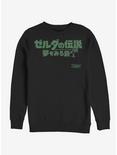 Nintendo The Legend of Zelda: Link's Awakening Japanese Logo Sweatshirt, BLACK, hi-res
