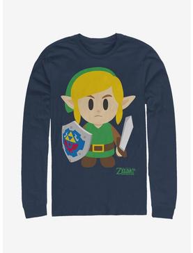 Plus Size Nintendo The Legend of Zelda: Link's Awakening Link Avatar Color Long-Sleeve T-Shirt, , hi-res