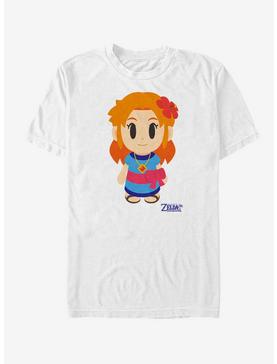 Nintendo The Legend of Zelda: Link's Awakening Marin Avatar Color T-Shirt, WHITE, hi-res