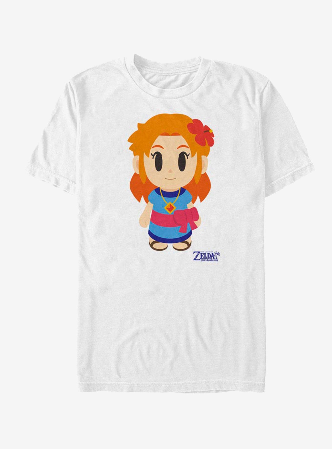 Nintendo The Legend of Zelda: Link's Awakening Zelda Avatar Color T-Shirt, WHITE, hi-res