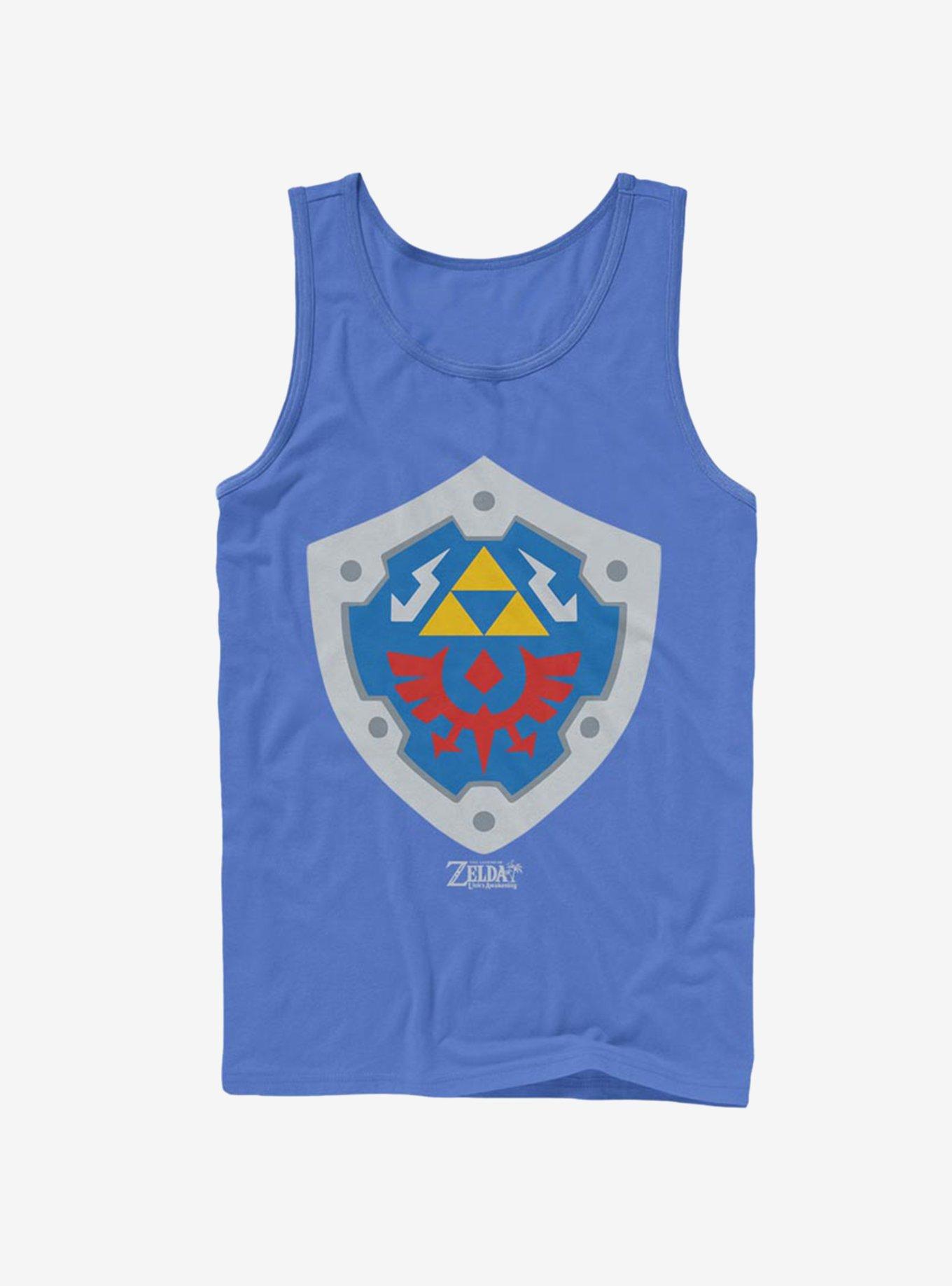 Nintendo The Legend of Zelda: Link's Awakening Hylian Shield Tank, ROYAL, hi-res