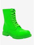 Neon Green Combat Boots, MULTI, hi-res