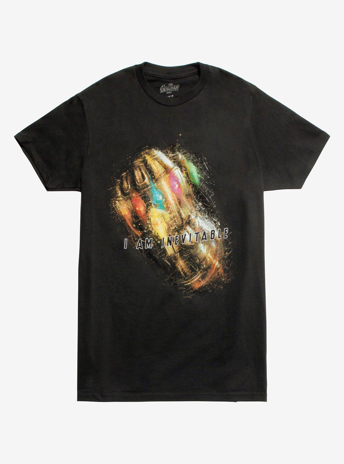 Marvel Avengers: Endgame I Am Inevitable T-Shirt, MULTI, hi-res