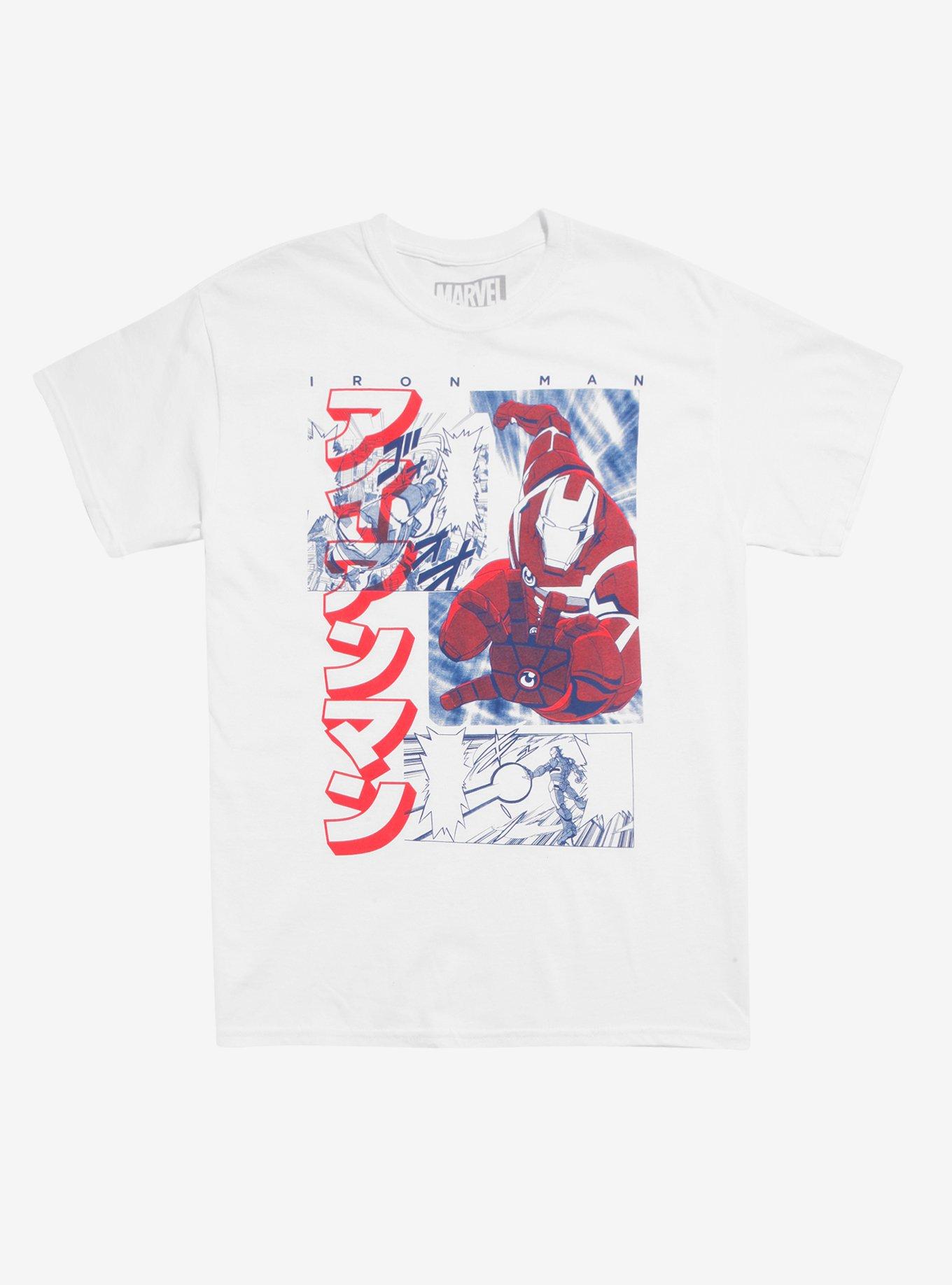 Marvel Iron Man Manga Art T-Shirt, MULTI, hi-res