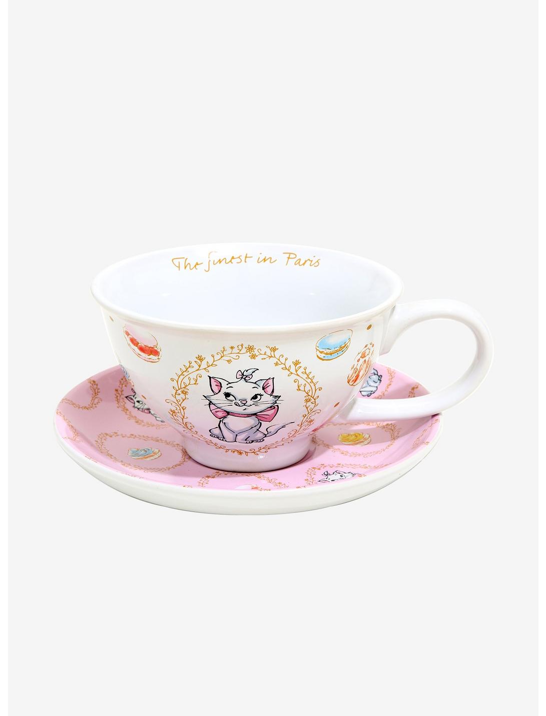 Disney The Aristocats The Finest in Paris Marie Teacup with Saucer - BoxLunch Exclusive, , hi-res
