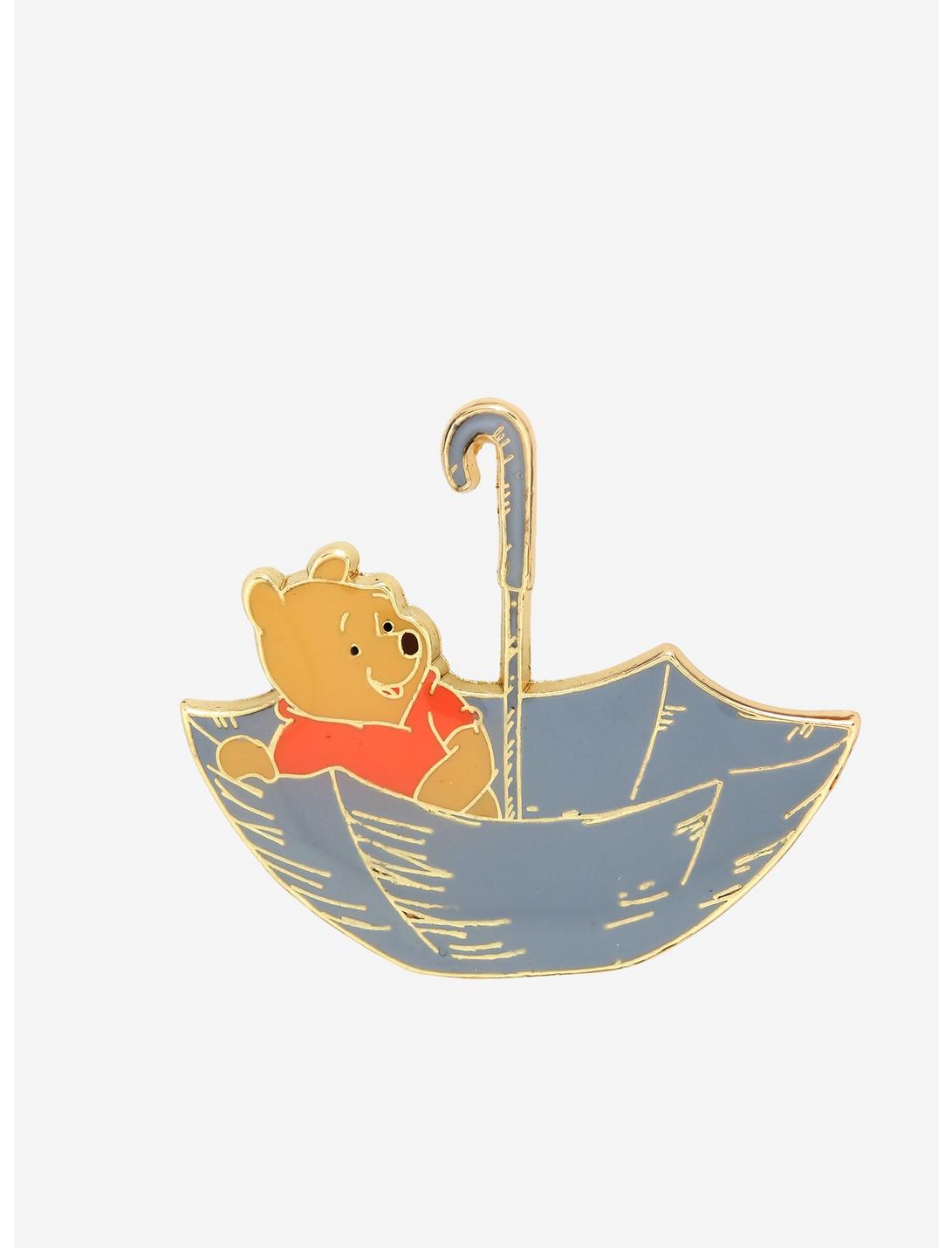 Loungefly Disney Winnie the Pooh Umbrella Enamel Pin - BoxLunch Exclusive, , hi-res