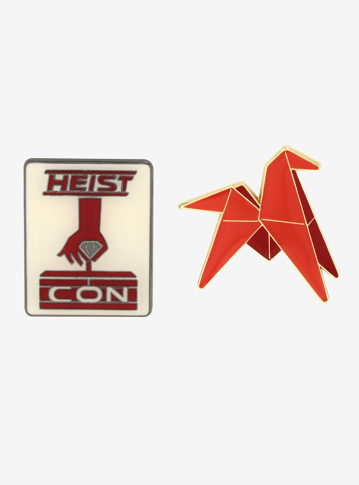 Rick and Morty Heist Con Enamel Pin Set - BoxLunch Exclusive, , hi-res