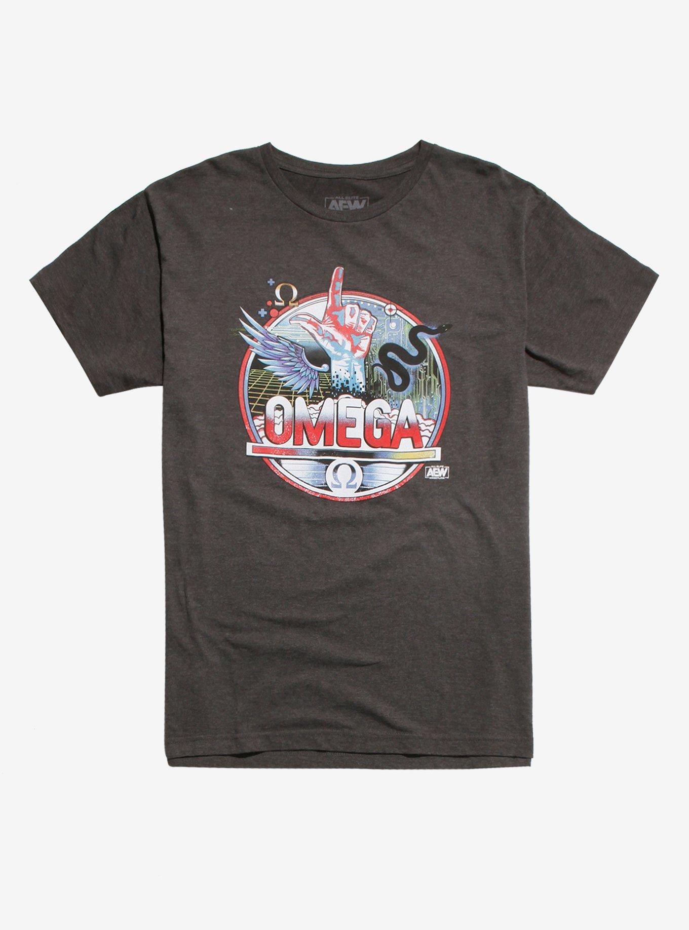All Elite Wrestling Kenny Omega T-Shirt, GREY, hi-res