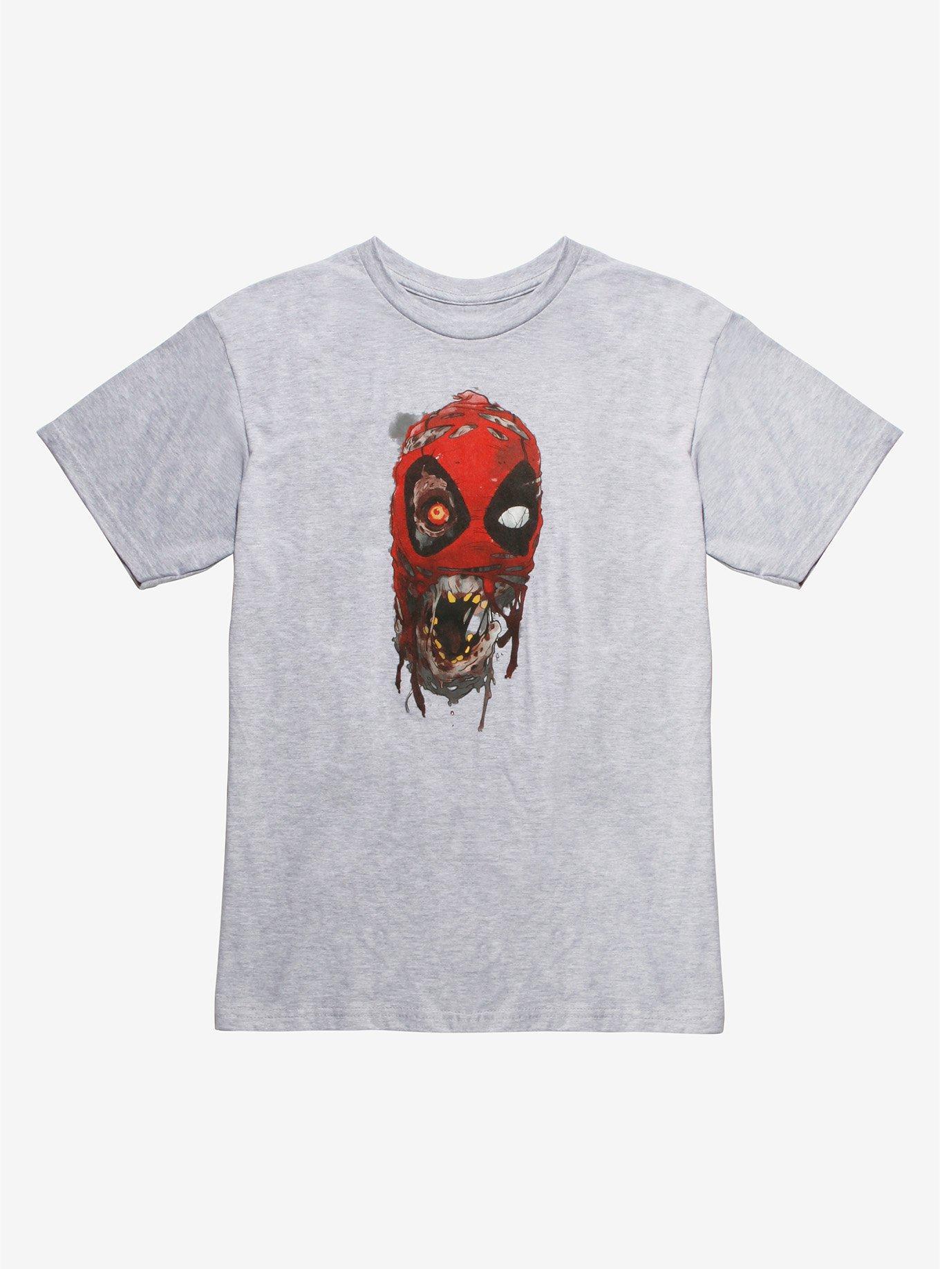 Marvel Zombies Deadpool T-Shirt, GREY, hi-res