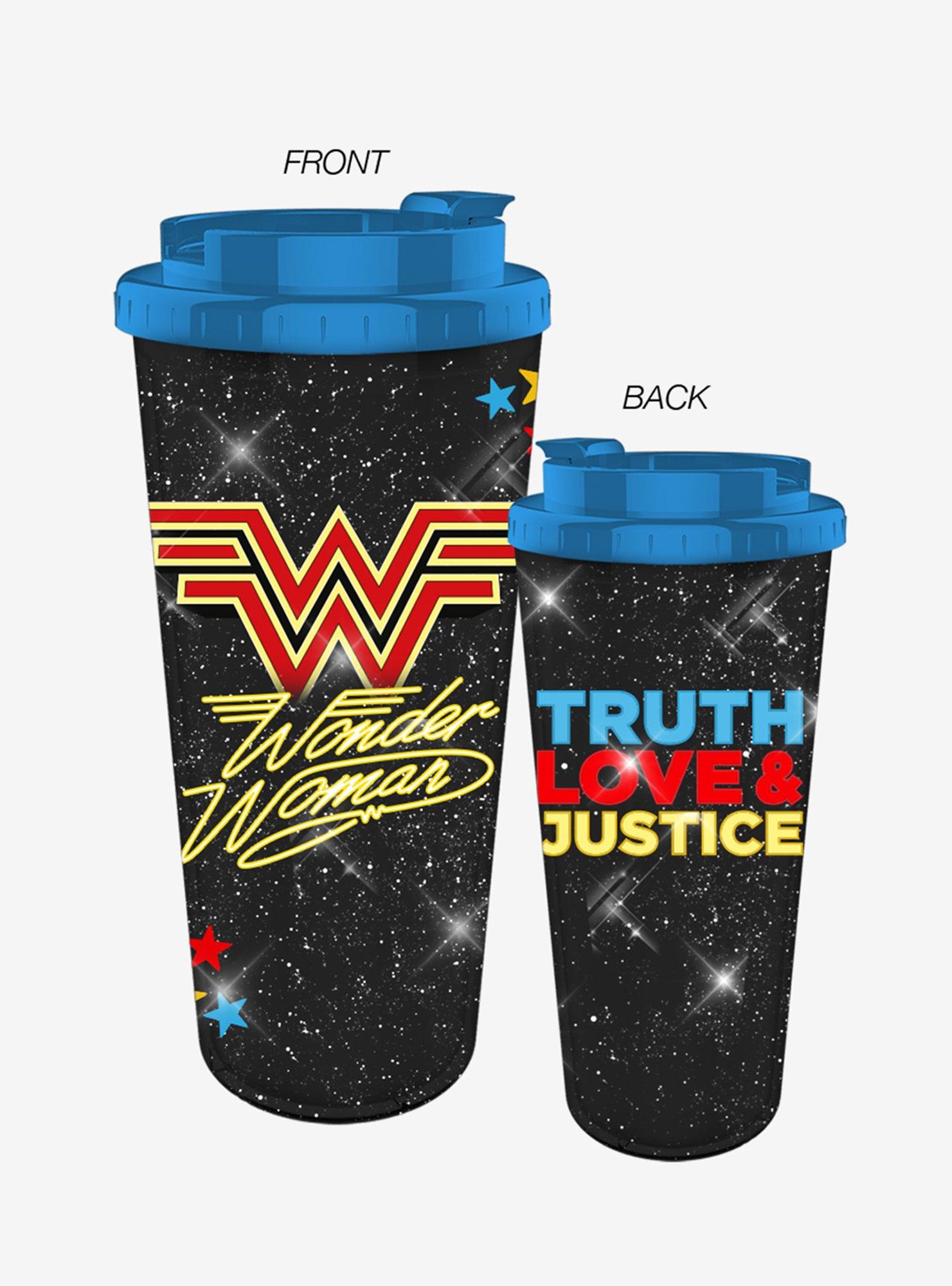 Wonder Woman 1984 Glitter Travel Mug, , hi-res