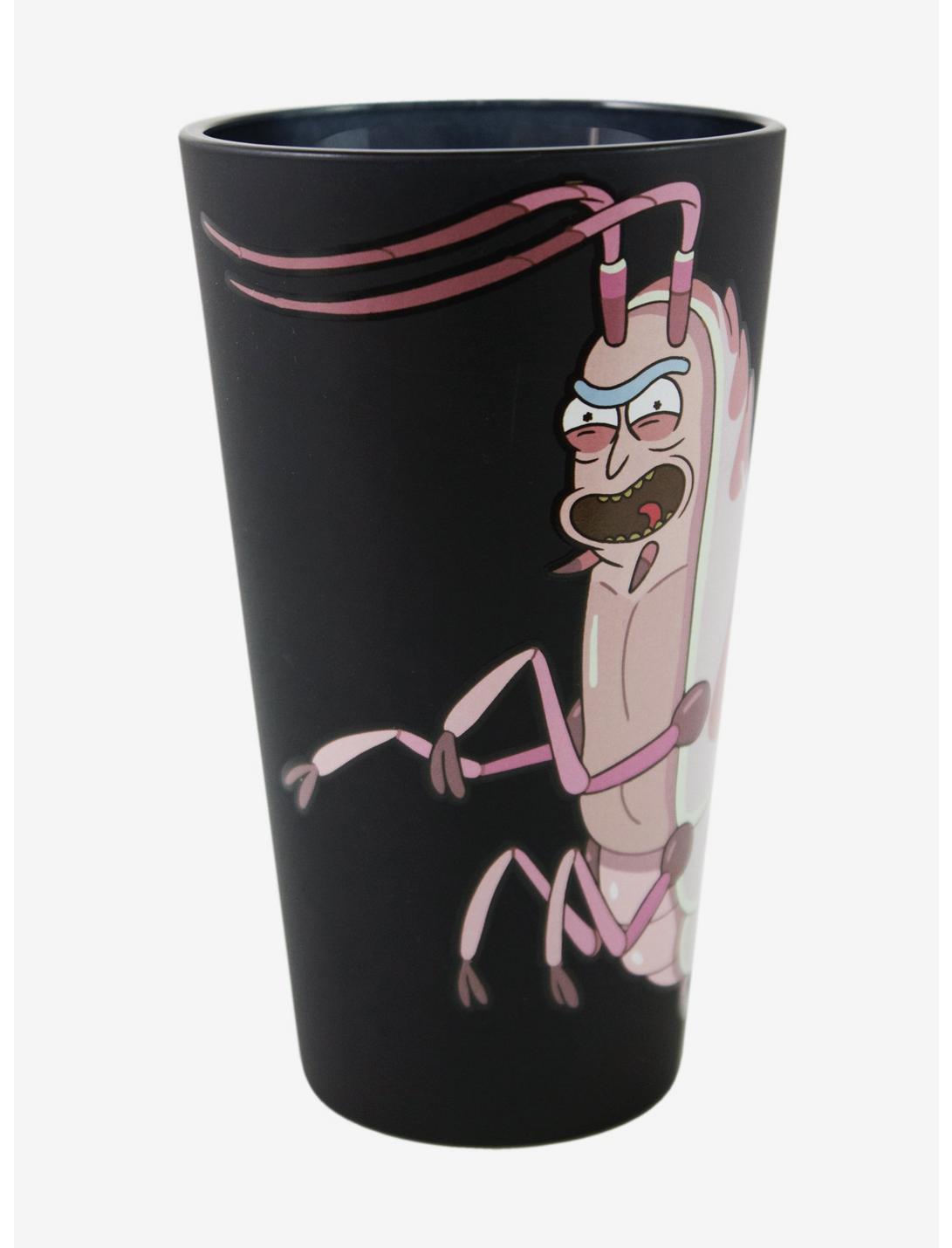 Rick And Morty Shrimp Rick Drinking Glass, , hi-res