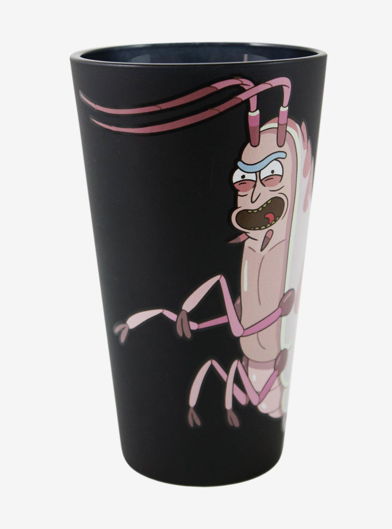 Rick And Morty Shrimp Rick Drinking Glass, , hi-res