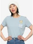 Corgi Pizza Pocket Women's T-Shirt - BoxLunch Exclusive, SAGE, hi-res