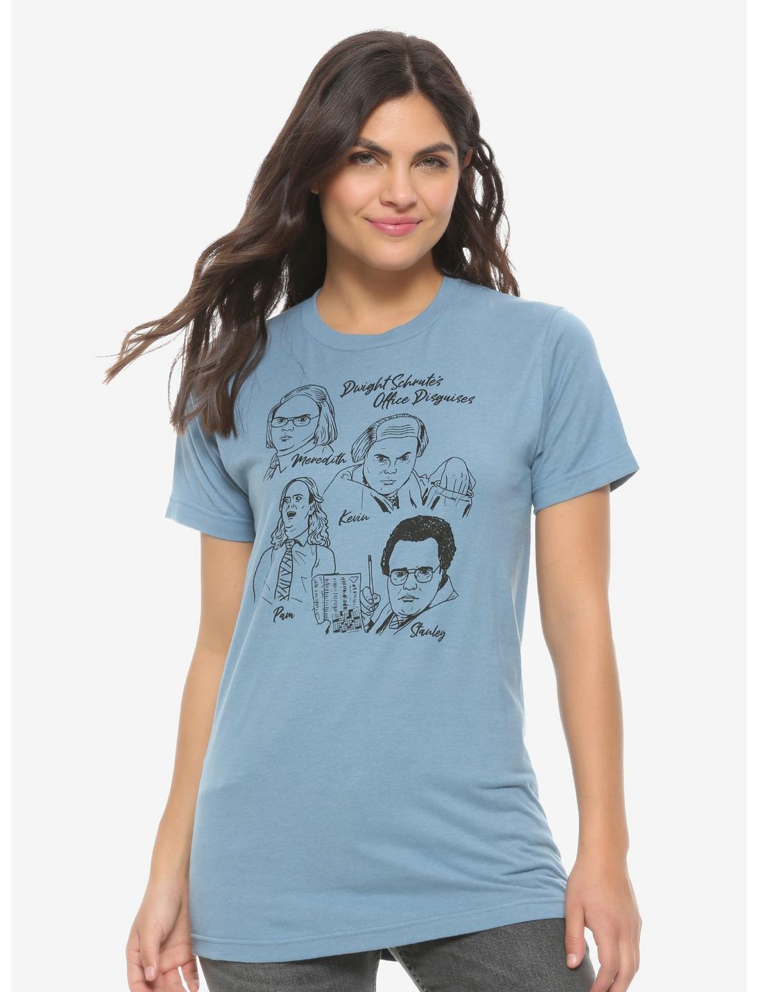 The Office Dwight Schrute's Office Disguises Women's T-Shirt - BoxLunch Exclusive, , hi-res