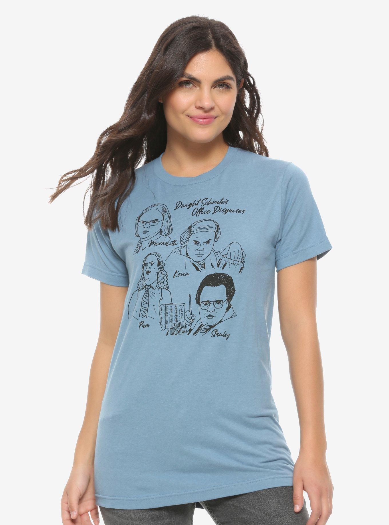 The Office Dwight Schrute's Office Disguises Women's T-Shirt - BoxLunch Exclusive, , hi-res