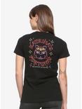 Animal Crossing Katrina's Fortunes Women's T-Shirt - BoxLunch Exclusive, BLACK, hi-res