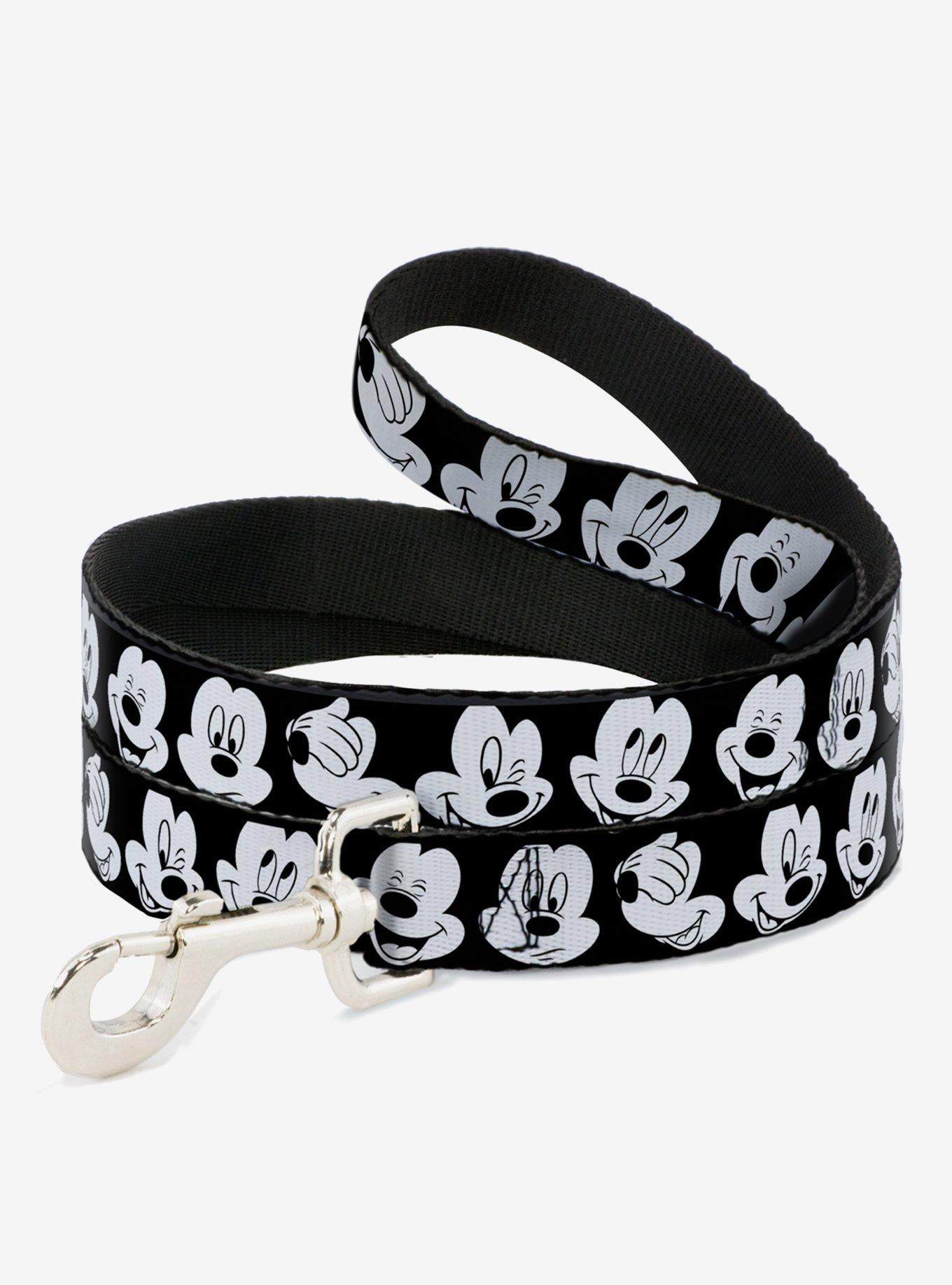 Disney Mickey Mouse Expressions Close Up Dog Leash, , hi-res