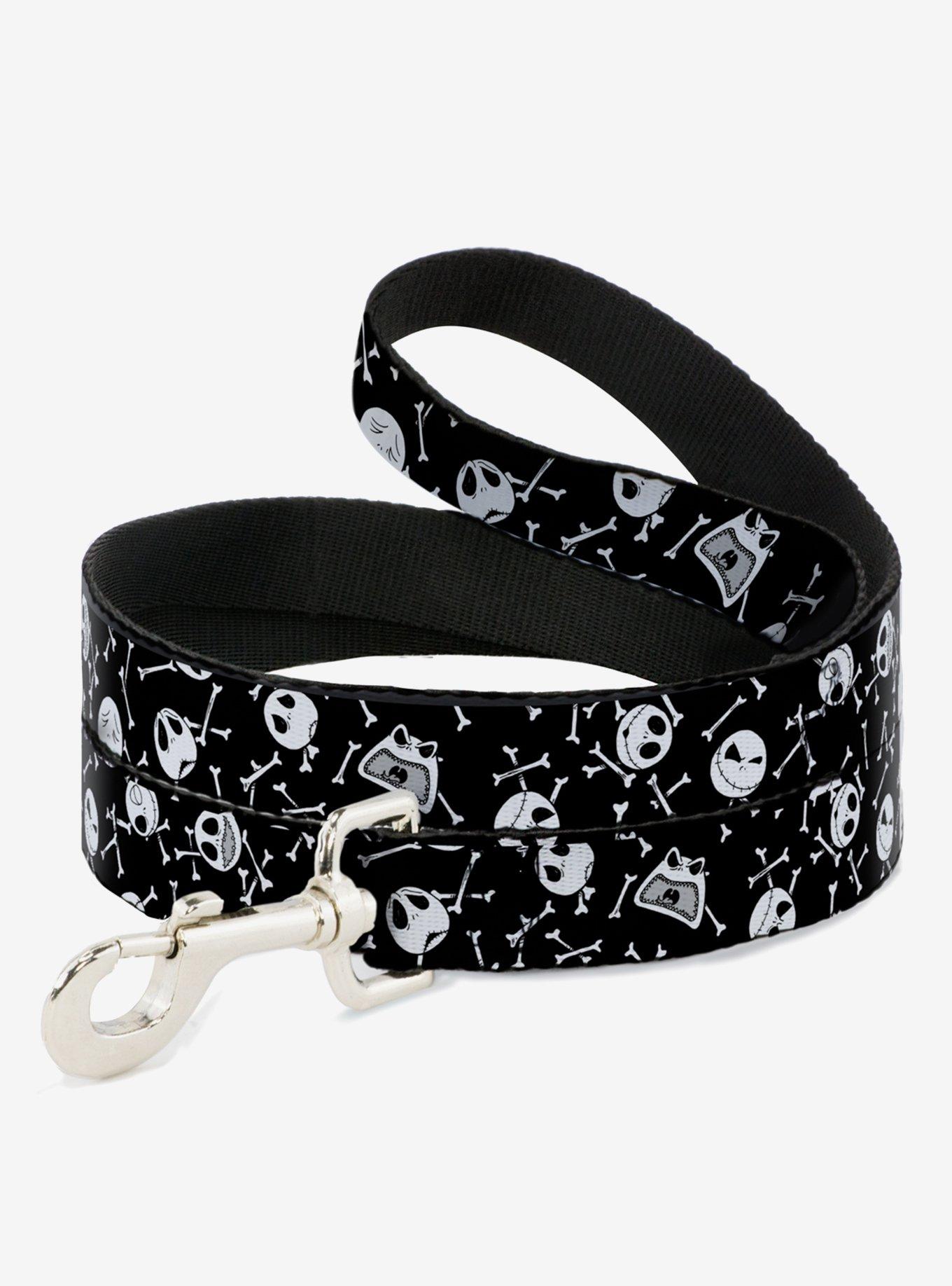 The Nightmare Before Christmas Jack Expressions Bones Scattered Dog Leash, , hi-res