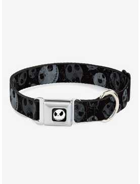 The Nightmare Before Christmas Jack Expressions Scattered Weather Seatbelt Buckle Dog Collar, , hi-res